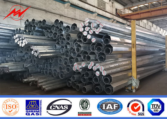 قطب برق فولادی ASTM 16m 1200 Dan برای پروژه برق ولتاژ بالا