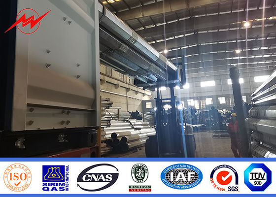 قطب برق فولادی ASTM 16m 1200 Dan برای پروژه برق ولتاژ بالا