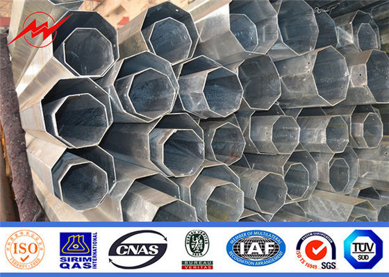 تیرهای مخروطی هشت ضلعی گالوانیزه فلزی گالوانیزه 33 کیلو ولت برق
